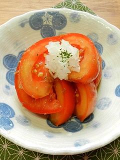 【簡単レシピ】冷やしトマト-レシピのメイン写真
