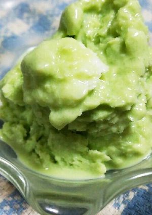 材料２つだけ！ヨーグルトアイス抹茶味☆-レシピのメイン写真
