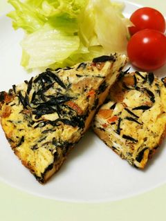 ひじき煮で簡単ヘルシーひじきの擬製豆腐-レシピのメイン写真
