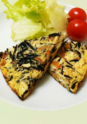 ひじき煮で簡単ヘルシーひじきの擬製豆腐-レシピのメイン写真