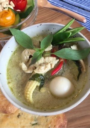 ナルションさんのグリーンカレー-レシピのメイン写真