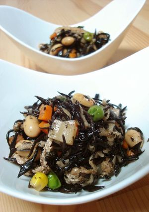 ゆず茶風味でさっぱり * ひじきの煮物-レシピのメイン写真