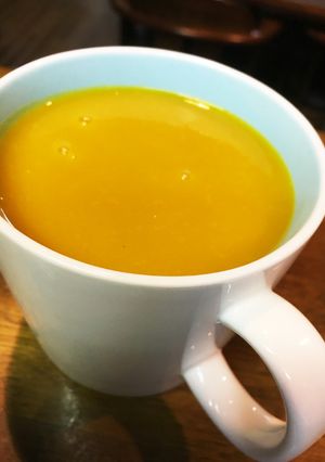 簡単！濃厚カボチャスープ-レシピのメイン写真