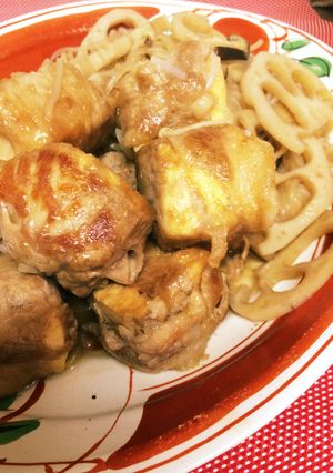 ボリュームたっぷり！厚揚げ肉巻き-レシピのメイン写真