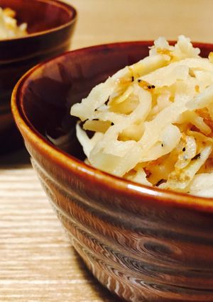 切り干し大根と干しえびの塩味きんぴら-レシピのメイン写真