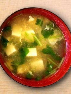 豆腐のかき玉汁-レシピのメイン写真