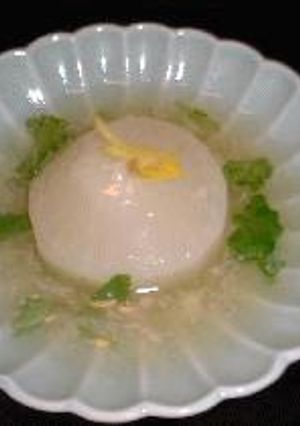 ふろふき蕪のかに仕立て-レシピのメイン写真