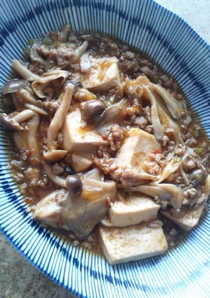 ☆豆腐としめじの麻婆炒め☆-レシピのメイン写真