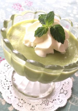 フルフルなめらか♡アボカドプリン-レシピのメイン写真