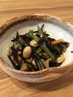 白だしで*ひじきの煮物*-レシピのメイン写真