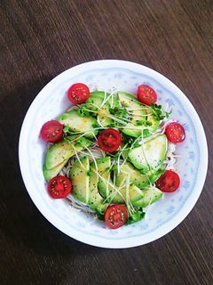 アボカド素麺♪-レシピのメイン写真