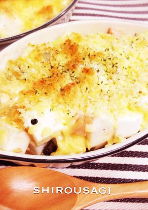はんぺんとチーズの簡単グラタン！？-レシピのメイン写真