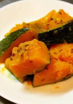 かぼちゃのクミン煮-レシピのメイン写真