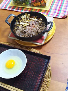 コースメインの「すき焼き」-レシピのメイン写真