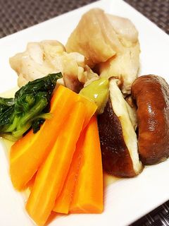 わさび香る金沢の味♡鶏肉と椎茸の治部煮-レシピのメイン写真