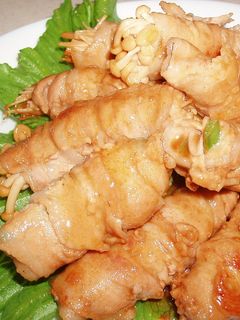 豚バラ肉で巻き♪巻き♪-レシピのメイン写真
