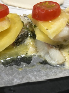 白身魚とポテトのバジルマヨネーズ焼き-レシピのメイン写真