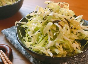 食べ過ぎ大丈夫♡キャベツの千切りサラダ-レシピのメイン写真