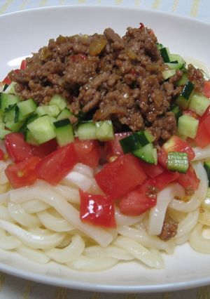 ジャージャーうどん-レシピのメイン写真
