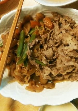 牛肉と根菜の甘辛煮-レシピのメイン写真