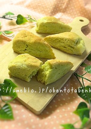 材料3つ！簡単アボカド チーズ スコーン-レシピのメイン写真