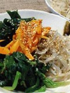 サラダ替わりに。野菜のナムル-レシピのメイン写真
