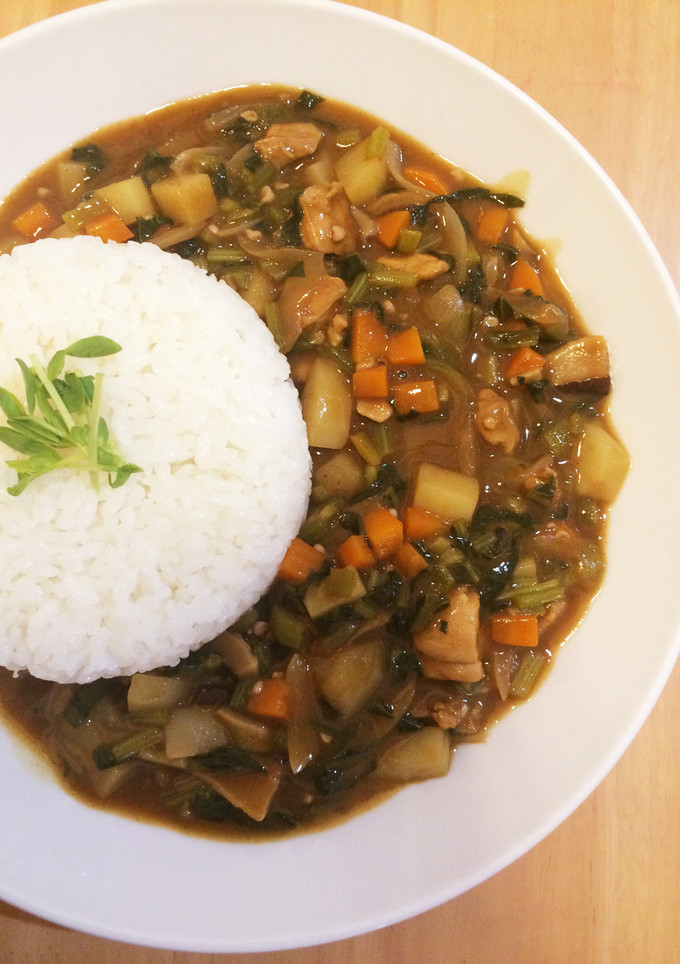 顆粒だしで簡単！具沢山和風カレー☆-レシピのメイン写真