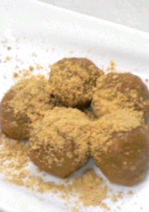 ご飯deきなこもち♪-レシピのメイン写真