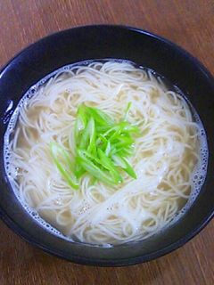 おでんのお出汁でにゅうめん♪-レシピのメイン写真