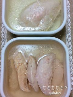 しっとり♡ゆで鶏-レシピのメイン写真