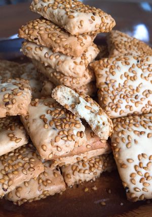 胡麻と胡麻油で作るセサミクッキー-レシピのメイン写真