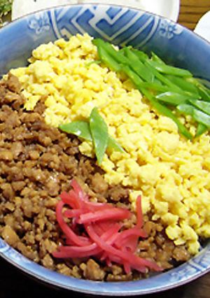 サッパリおいしい★鶏そぼろ丼-レシピのメイン写真