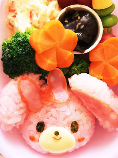 ボンボンリボン弁当-レシピのメイン写真