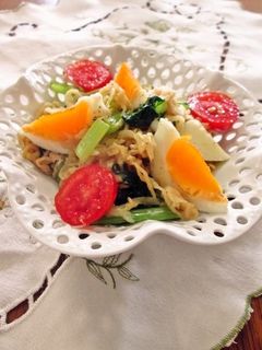 小松菜と切干大根のオイスターマヨサラダ-レシピのメイン写真