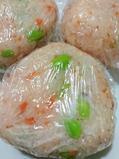 枝豆と鮭の混ぜご飯-レシピのメイン写真