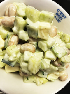 キュウリと大豆のワサビ和え-レシピのメイン写真