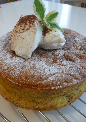 ふわっ♡バナナマーブルケーキ♡ノンオイル-レシピのメイン写真