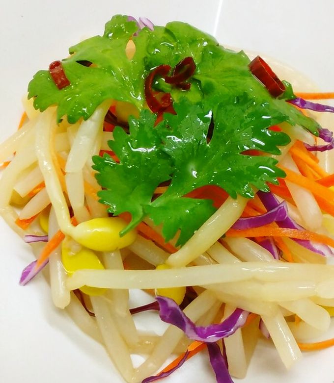タイ風もやしサラダ by アドバンス♪ 【クックパッド】 簡単おいしい