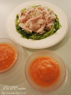 フレッシュトマトつけだれ de 冷しゃぶ-レシピのメイン写真