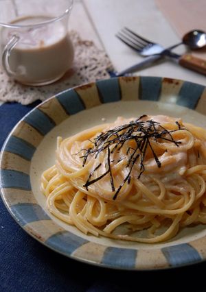 濃厚たらこクリームパスタ！-レシピのメイン写真