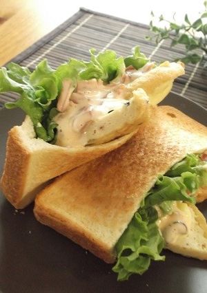 【マヨデリ】がんもと福神漬のポケサン-レシピのメイン写真
