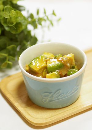 おつまみに♡アボカドのねぎ味噌和え-レシピのメイン写真