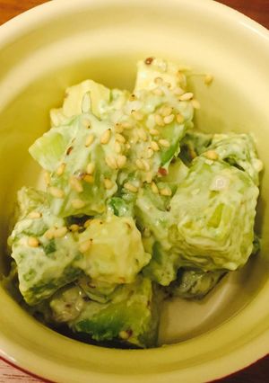 アボカドとおくらのネバマヨ-レシピのメイン写真