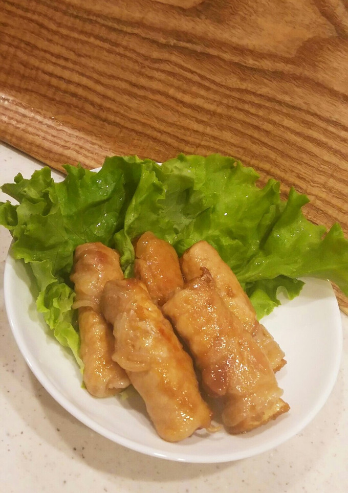 厚揚げの豚肉巻き-レシピのメイン写真
