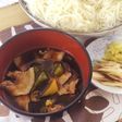 豚肉と夏野菜の冷やしつけ麺