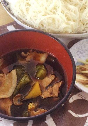 豚肉と夏野菜の冷やしつけ麺-レシピのメイン写真