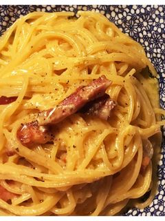 簡単!生クリームなしの絶品カルボナーラ-レシピのメイン写真