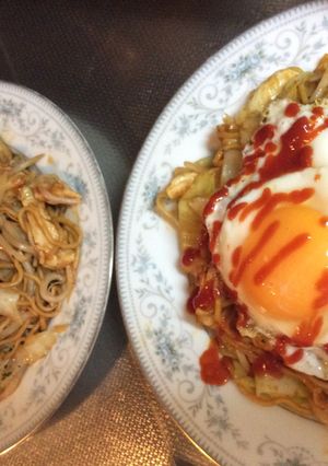 ☆簡単二種類の焼きそば(^○^)-レシピのメイン写真