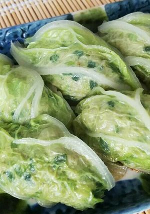 シャキシャキ美味しい♪ロール白菜餃子-レシピのメイン写真