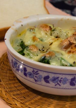 朝ごはんに☆お麩の和みキッシュ-レシピのメイン写真